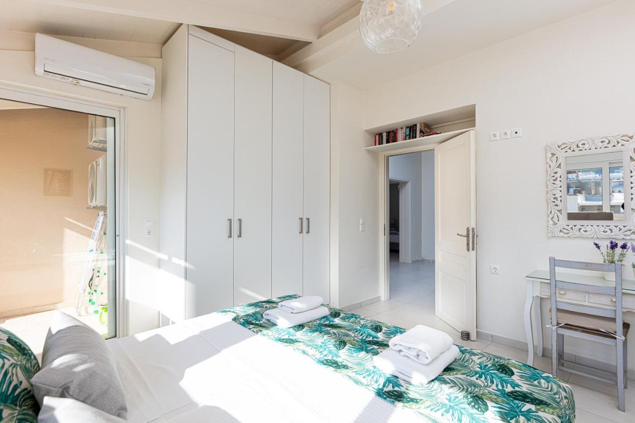 Nathalie'S Beachfront Apartment Rethymno  Ngoại thất bức ảnh